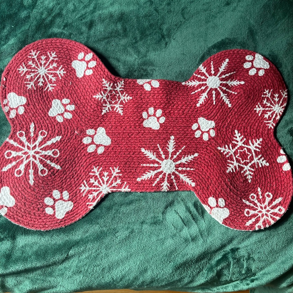 Christmas Puppy Mat